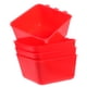 thumbnail image 2 of 4 piezas de jaula de jaula de pájaros tazas de alimentación de conejo alimento y tazón de agua tazón para beber mascotas para pollos conejos de pájaros y animales pequeños rojo, 2 of 6