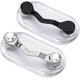 thumbnail image 1 of JM Juego de 4 soportes magnéticos para gafas de cristal transparente y negro JM, 1 of 5