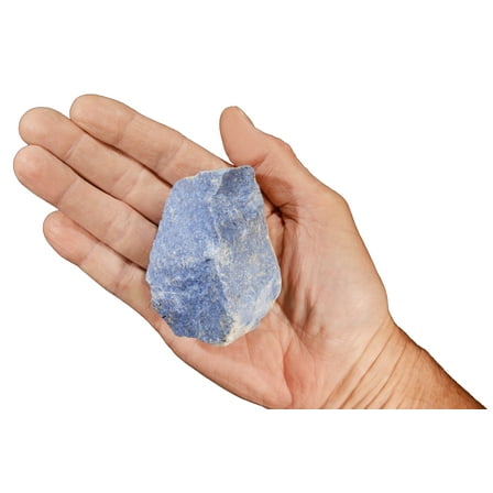 Kidz Rocks Dumortierite 3 1/2" 8-12 oz Raw Chakra Healing Crystal Purple Rock Mineral