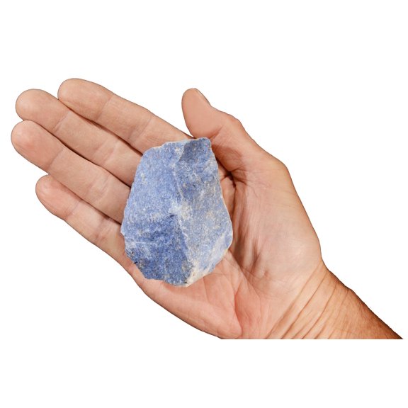 Kidz Rocks Dumortierite 3 1/2" 8-12 oz Raw Chakra Healing Crystal Purple Rock Mineral