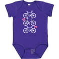 thumbnail image 3 of Inktastic Biking Bicycle Silhouette Girls Baby Bodysuit, 3 of 5