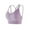 Purple, variant on Diufon Sports Bras for Women No Underwire Full Coverage Bras Solid Color Breathable Bras