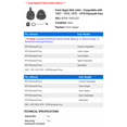 thumbnail image 2 of Front Upper Ball Joint - Compatible with 1957 - 1973, 1975 - 1978 Plymouth Fury 1958 1959 1960 1961 1962 1963 1964 1965 1966 1967 1968 1969 1970 1971 1972 1976 1977, 2 of 2