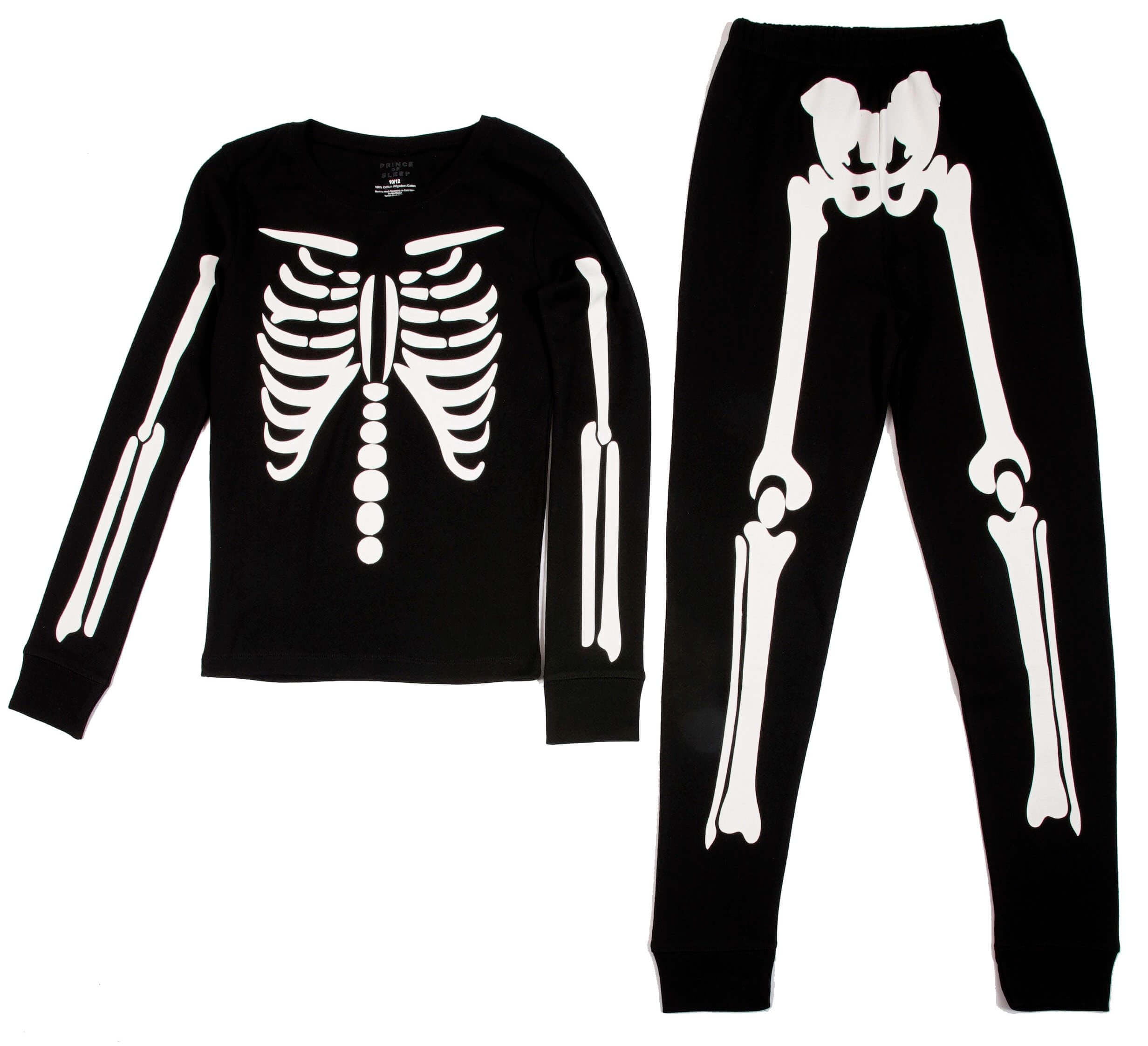 Prince of Sleep Cotton Pajamas Sets for Boys (Skeleton, Boys 24 Months ...