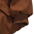 thumbnail image 5 of LODIENY Men Stand Collar Baggy Jacket with Pockets Zip Up Lightweight Long Sleeve Coat Casual Windbreaker Stylish Fall Golf Work Jackets Coffee L, 5 of 9