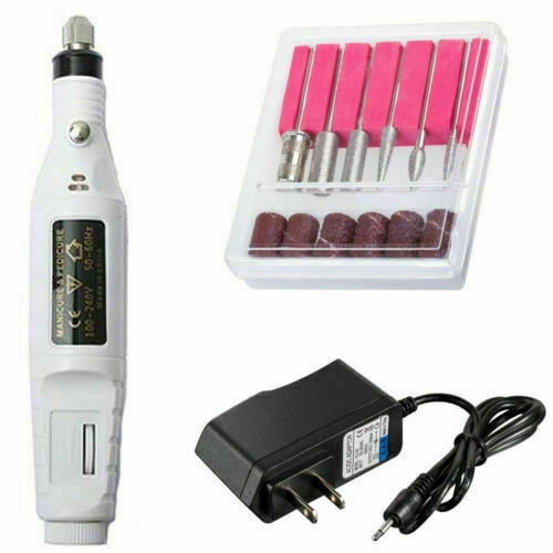 Nail File Drill Kit Finger Toe Nail Care Electric Nail Polishing Machine Manicure Pedicure File