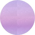 thumbnail image 1 of Ahgly Company Machine Washable Indoor Round Transitional Heliotrope Purple Area Rugs, 8' Round, 1 of 7