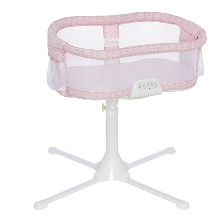 Halo◦BassiNest◦ Premiere Swivel Sleeper, Baby Bassinet, Infant, 0-5 Months, Rose Leaf
