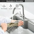 thumbnail image 6 of Coolnut Vintage Autumn Park Sink Splash Guard for Faucet 2 Packs Faucet Absorbent Mats, Red Benches Faucet Handle Drip Catcher Quickly Drying Mat for Kitchen Counter Bathroom RV, 14.9"x5.5", 6 of 7