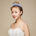thumbnail image 3 of Bridal Hair Crown Artificial Pearl LED Wedding Headpiece Party Hair Accessory, 3 of 10