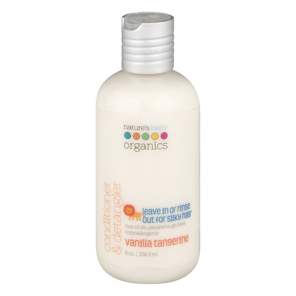 Nature's Baby Organics Conditioner & Detangler Vanilla Tangerine, 8.0