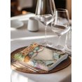 thumbnail image 6 of Ocean Gnomes Cloth Napkins Set of 8 Reusable Dinner Napkins, Coastal Shell Palm Leaf Shell Starfish Cocktail Napkin Washable Table Napkins for Wedding/Holiday Party/Baby Shower 20"x20", 6 of 7