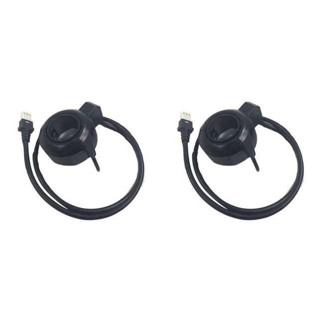 2X TSDZ2 Bicicleta Eléctrica Manejar Acelerador de Pulgar para Tongsheng Mid Drive Motor VLCD5 Pantalla Kit de Interruptor de Velocidad de 3