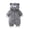Grey, variant on TAIAOJING Toddler 2025 New Baby Plus Thickened 0 6 9 Months Soft Flannel Bear Outing Wear Comfort Child Daliywear 0-6 Months