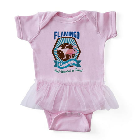 CafePress - Flamingo Martini Lounge, Best Martini In Town Flam - Cute Infant Baby Tutu