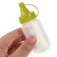 thumbnail image 2 of 16 mini botellas de salsa exprimibles, pequeñas botellas de plástico para líquidos, botellas exprimibles para condimentos, botellas de mostaza, kétchup y aderezo para ensaladas, 2 of 8