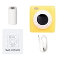 thumbnail image 3 of Pocket Printer BT Wireless Thermal Printer Portable Mobile Printer 300dpi for Photo Picture Receipt Memo Note Label Sticker with Clock Function Compatible with Android iOS Windows, 3 of 7