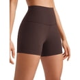thumbnail image 1 of Shorts CRZ YOGA Butterluxe Biker tiro alto 10 cm marrón Talle L, 1 of 5