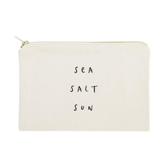 The Cotton and Canvas Sea Salt Sun Cosmetic Bag