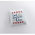 thumbnail image 3 of Gods Shed His Grace on Thee | American Throw Pillow | Home Decor | Freedom Pillow | Throw Pillows | Decorative Pillows | Fourth of July, 3 of 7