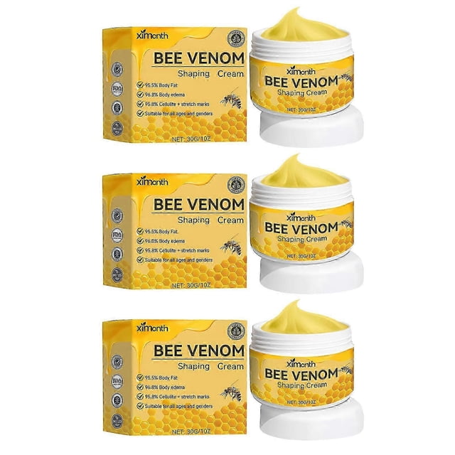Bee-Venom Cellulite Reduction Cream Fats Burning Weight Lose Essences for Waist Leg Belly