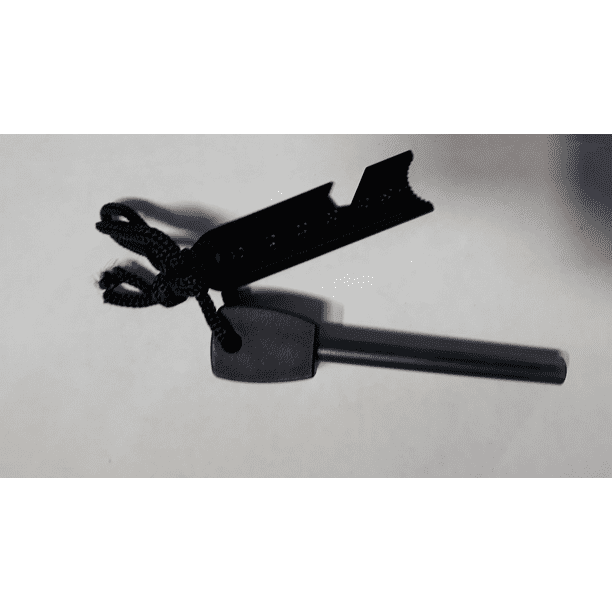 Fire Starter with Magnesium Flint Firesteel Strike Rod for Emergency