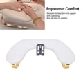 thumbnail image 3 of Reposabrazos Para Uñas, Almohada Ergonómica De Mano Para Manicura Con Soporte Ajustable Para Teléfono, Base Antideslizante Y Cuero PU Que Se Limpia Con Un Paño, Para, 3 of 7
