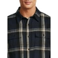 thumbnail image 4 of Burnside Men's Plaid Flannel Shirt, Sizes S-2XL, 4 of 5