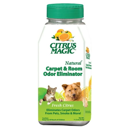 Deodorizing Upholstery - Citrus Magic Natural Carpet and Room Deodorizing Power, 0.7 Pound Shaker
