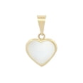 thumbnail image 1 of Dije Corazón Abulón 1 cm 10k, 1 of 4