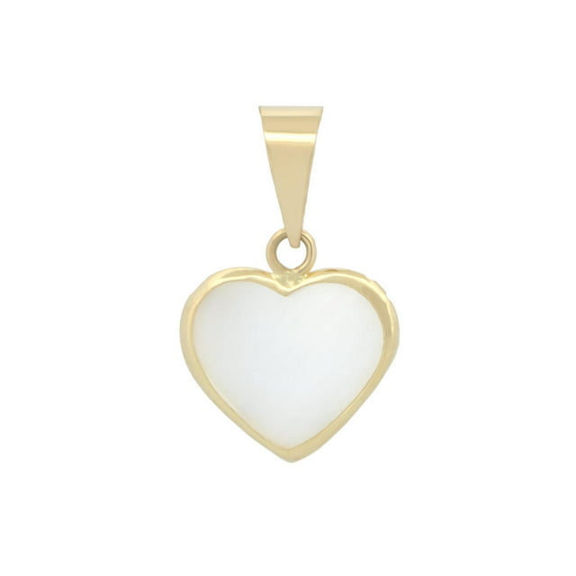 Dije Corazón Abulón 1 cm 10k