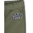 thumbnail image 2 of Pantalón jogger GAP para niño con logo, verde Walden, 4 años, 2 of 2
