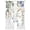 Multicolor, variant on Spring Floral Leaves Sheer Curtains 84 Inch Length 2 Panels Set, Vintage Flowers Farmhouse Voile Window Treatment Rod Pocket Curtains Sheers Drapes for Bedroom/Living Room/Kitchen 52"x84"x2