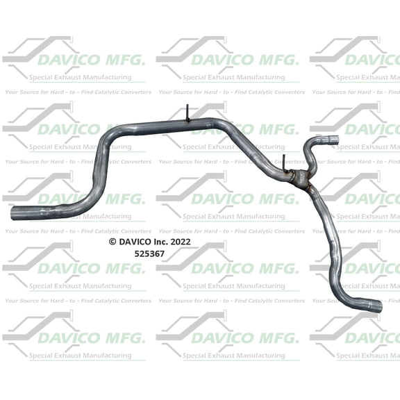 Davico Mfg 525367 Exact-Fit Exhaust Pipe