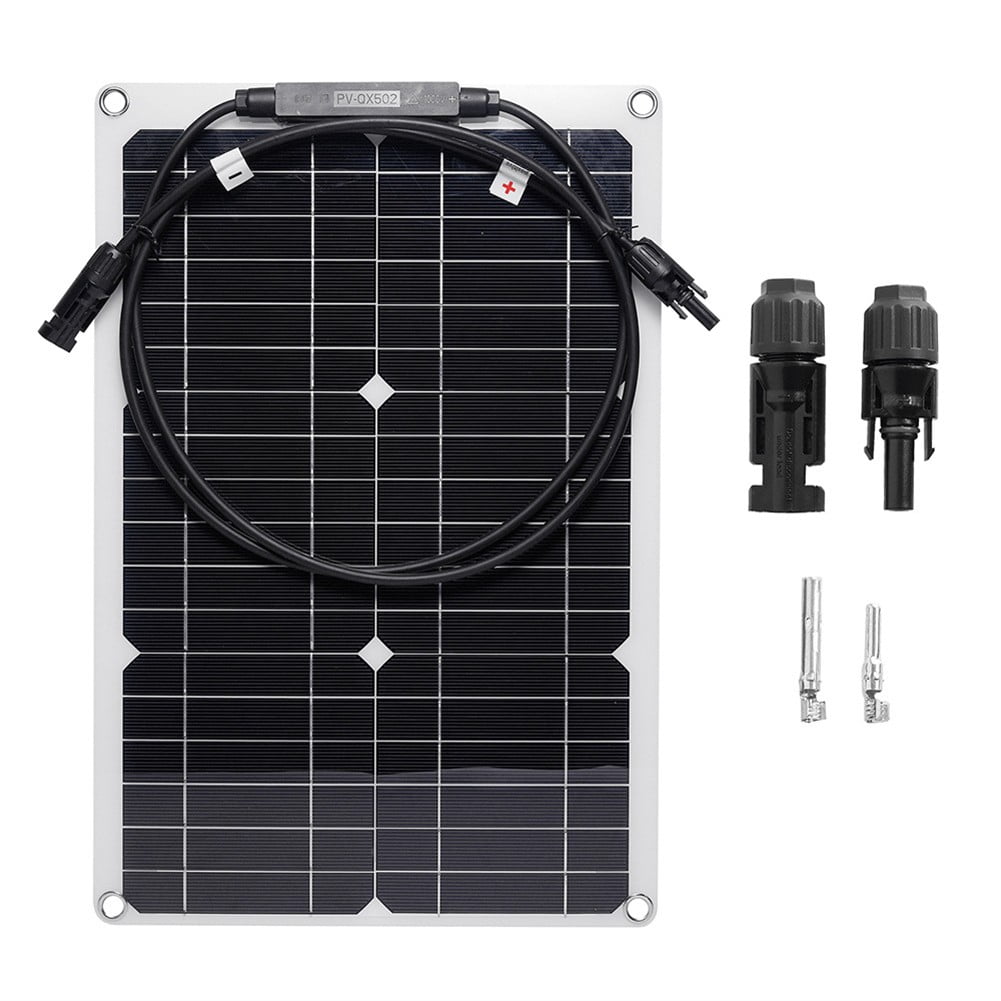 AFQH 20W 18V Monocrystalline Silicon Solar Panel Flexible Bendable Solar Panel
