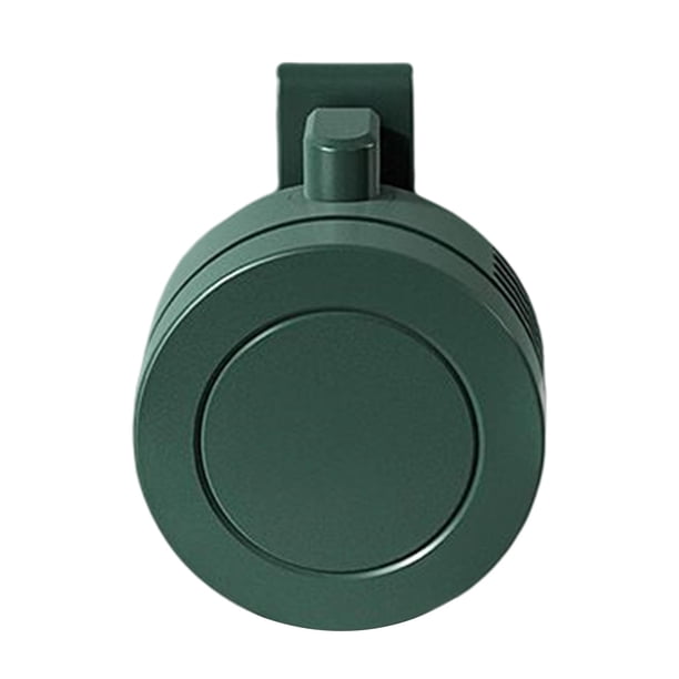 Ventilador portátil Zulema personal verde con clip para trabajar en casa