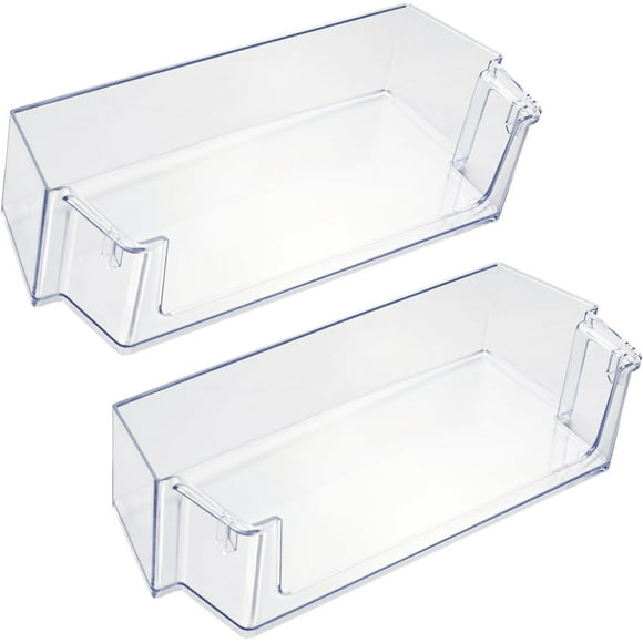 2 pcs Upgraded W11239961 W10900538 Refrigerator Door Shelf Bin Compatible with Whirlpool Refrigerator, Replace 4591452, AP6333410, PS12578777, EAP12578777,