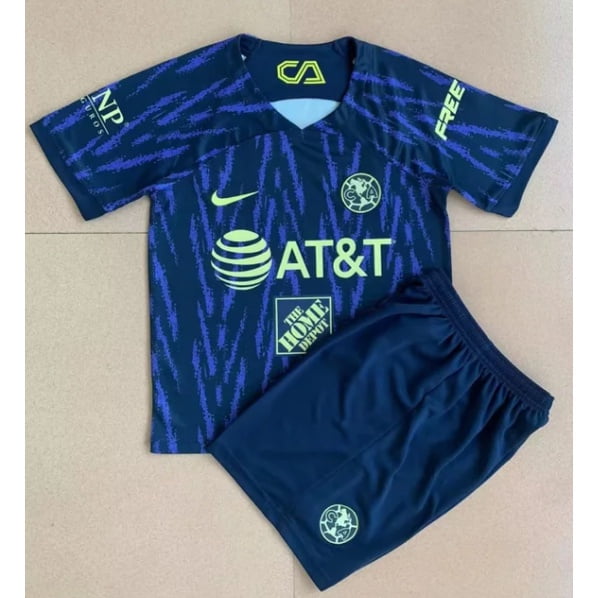 2022 2023 Club America Home Away Traje Para Niños Adultos jersey De Fútbol top + Pantalones Cortospangjing