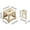 Beige, variant on Folding Step Stool Plastic Foldable Step Stools,Lightweight Non-slip Folding Chair Stool for Indoor Outdoor,Space-Saving Folding Stool for Kitchen Bedroom Bathroom Living Room