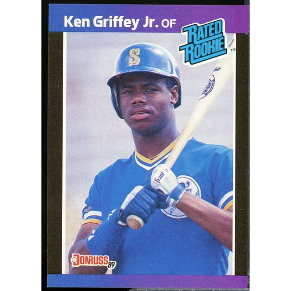 Ken Griffey Jr. Rookie Card 1989 Donruss #33