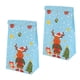 thumbnail image 3 of Injueey 5/10 Uds. Copos de nieve dulces bolsas de regalo muñeco de nieve Feliz Navidad invitados embalaje cajas de regalo 2022 Año Nuevo decoración de Kits de decoración para fiestas 5 ciervos Injueey HA002720-02, 3 of 6