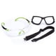 thumbnail image 1 of Gafas de seguridad 3M Solus serie 1000, lentes transparentes, verde/negro, 1 of 6