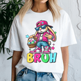 thumbnail image 3 of Funny Bruh Meme Easter Day Bunny Eggs Teens Shirt, He is Rizzin,Easter Day Shirt, Happy Easter Day, Bunny Cute Tee,Jesus Easter TShirt, 3 of 5