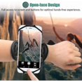 thumbnail image 2 of Mobile Phone Pocket Running, 360 Rotation Wrist Mobile Phone Holder Jogging For All Phones With The Screen Of, Mobile Phone Armband With Key Holder F, 2 of 5