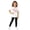 White, variant on Cethrio Girls Summer Outfit Sets, Short Sleeve Casual Printed 2 Piece T-Shirts and Pants Set White Size 7-8 T