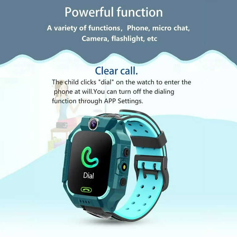 Q19 Kids Smart Watch Video Chat Intelligent Games Remote Photography SOS Emergency Help Smart Watch Red