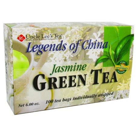 Légendes de la Chine Thé au jasmin thés de l'oncle Lee, 100 Ct