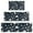 Gray Dinosaurs Exotic, variant on Green and Pink Dinosaur Pattern Kitchen Rugs Sets Of 3,Kitchen Runner Rugs Non Skid Washable,Decorative Kitchen Floor Mats for Kitchen,Sink,Laundry,17"x30" 17"x47" 17"x59"