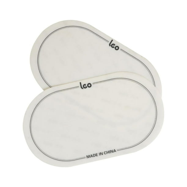 2x parches de cabeza de tambor CUTICAT Parche de bombo 15,7 cm x 9 cm blanco