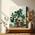 thumbnail image 6 of Tropical Leaf Monstera Potted Canvas Print, Suitable for Living Room, Bedroom, Office, Cafe, Nursery, 6 of 8